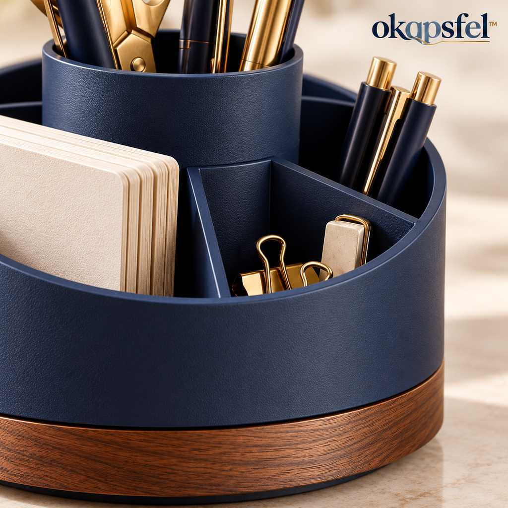 Rotating Desktop Pen Organizer product view 4 by okqpsfel™