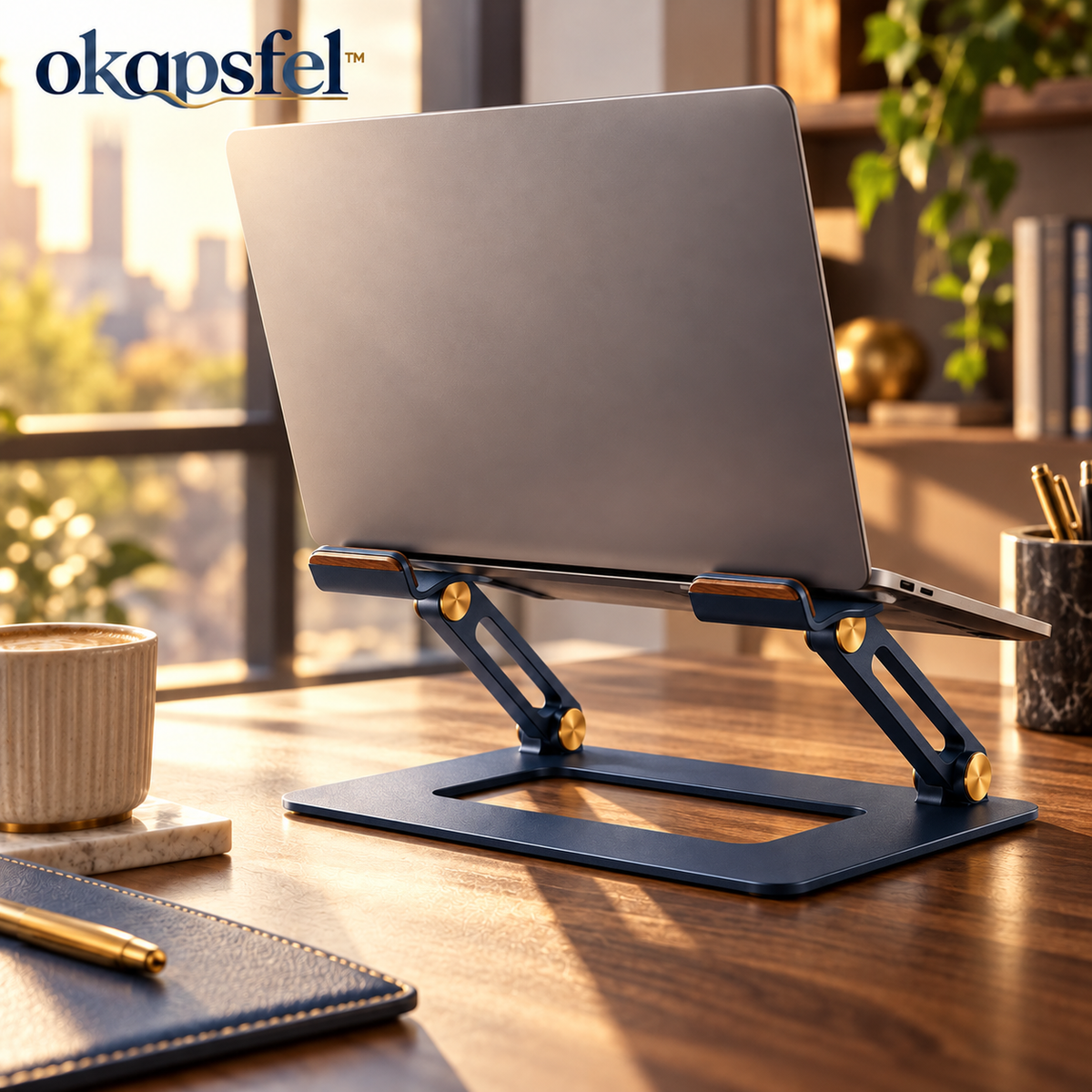 Adjustable Laptop Stand product view 2 by okqpsfel™