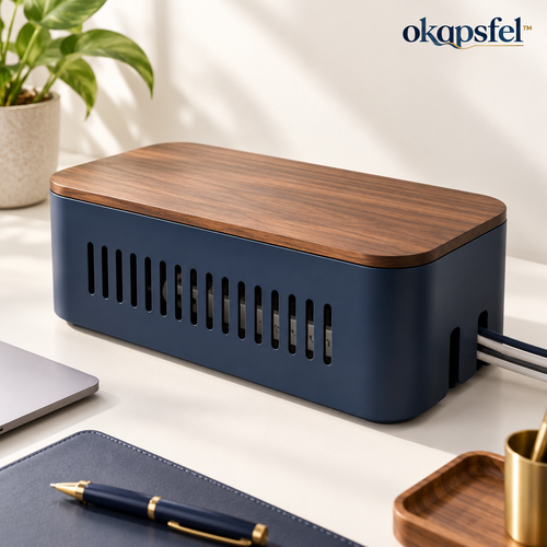 Desktop Cable Management Box by okqpsfel™