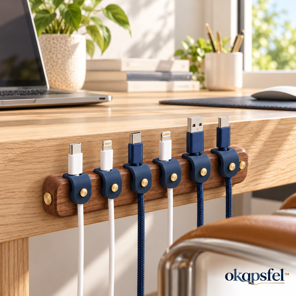 Magnetic Cable Organizer Set product view 1 by okqpsfel™