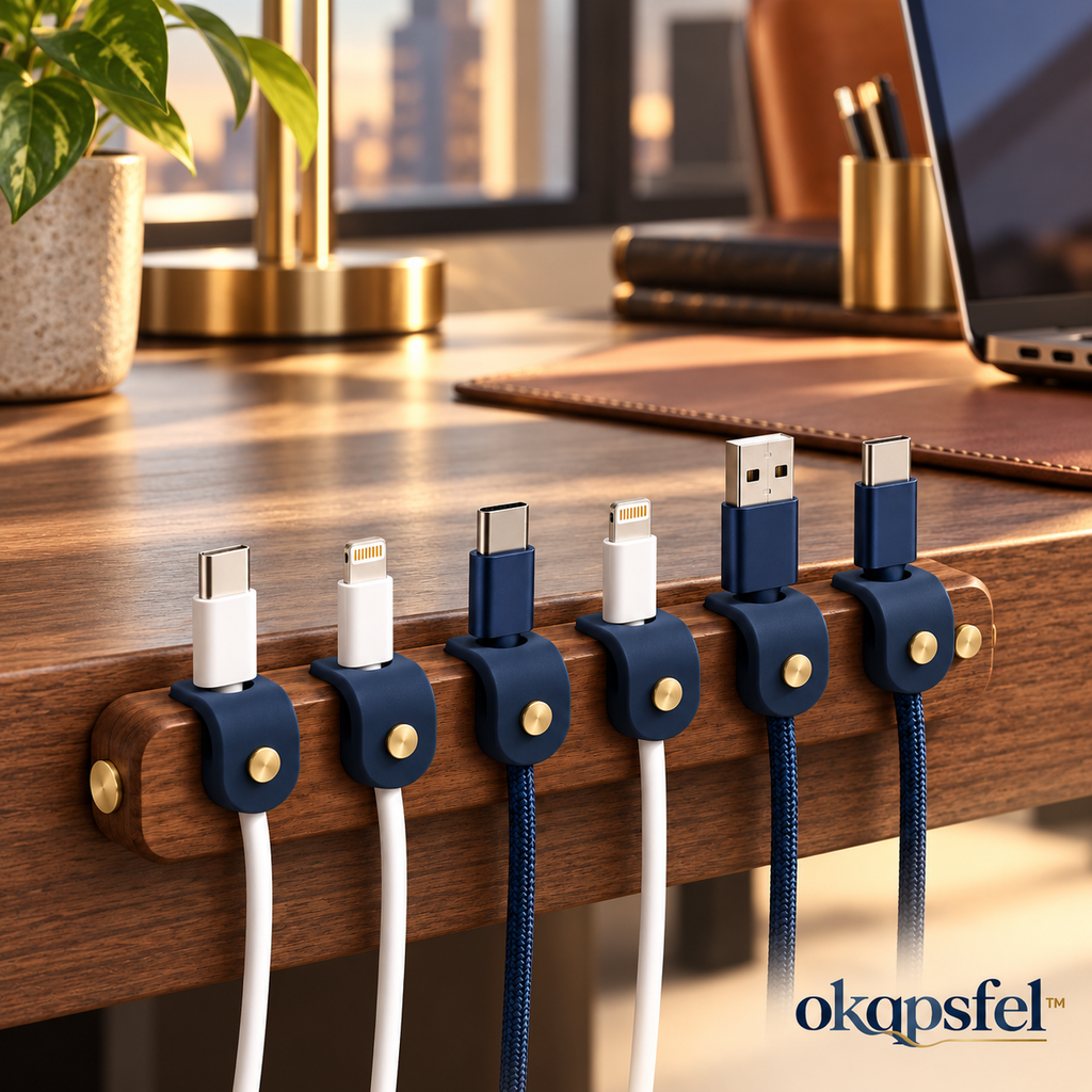 Magnetic Cable Organizer Set product view 2 by okqpsfel™